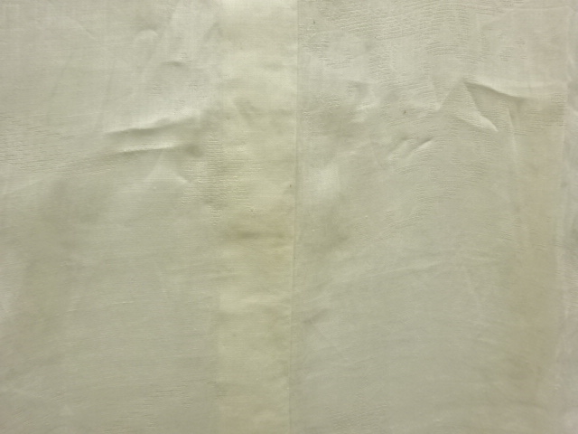  アンティーク　本麻すかし織竜田川模様長襦袢